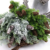 Artificial Pine and Cone Bush 41cmH